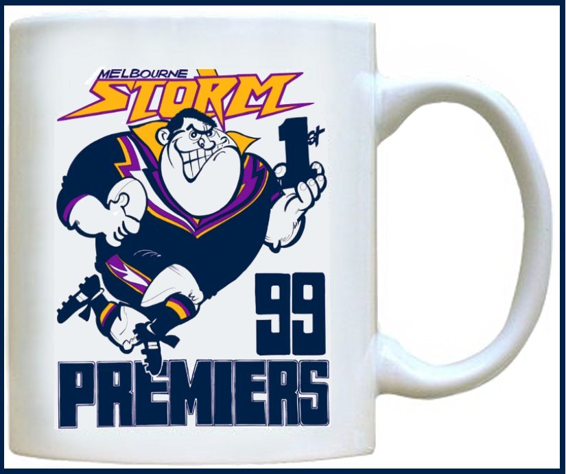 Melbourne Storm 1999 Weg  Premeirship Coffee Mug